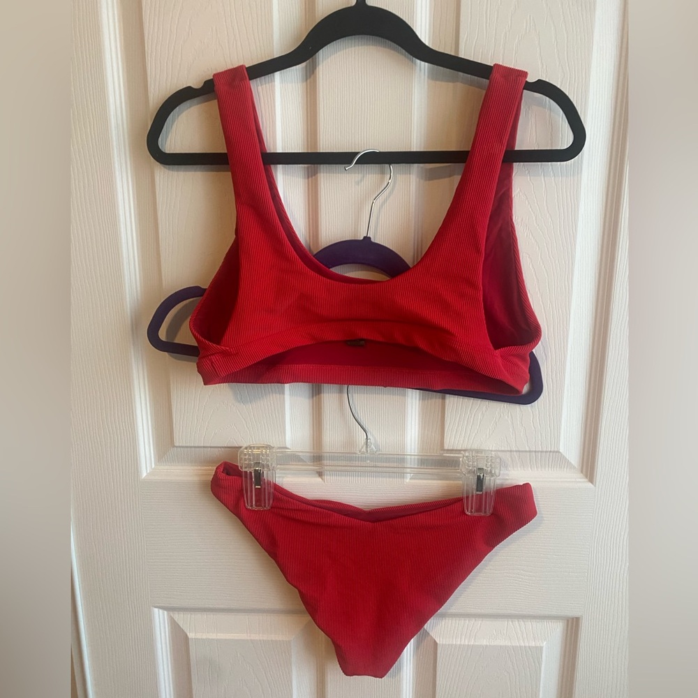 Red Bikini Set - Picture 2 of 6